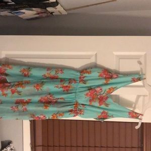 Pink Owl high low dress